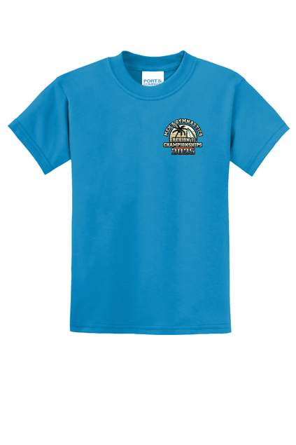 Decorated apparel — Youth T-Shirt Sapphire Front V2